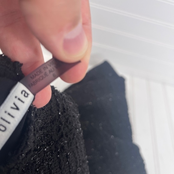 Alice + Olivia Black Size 6 Dress - Picture 7 of 15